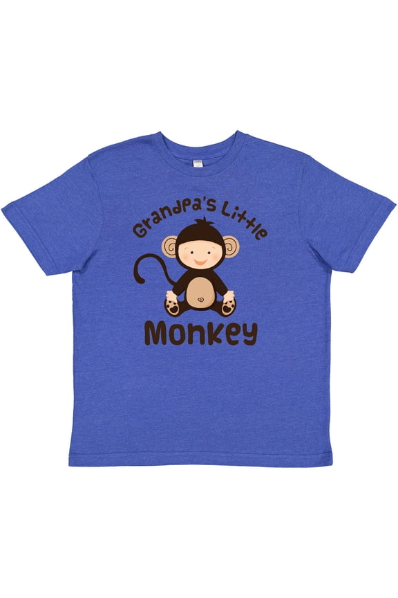 Grandpas Little Monkey Youth T-Shirt