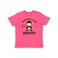thumbnail image 1 of Inktastic Grandpas Little Monkey Youth T-Shirt, 1 of 5