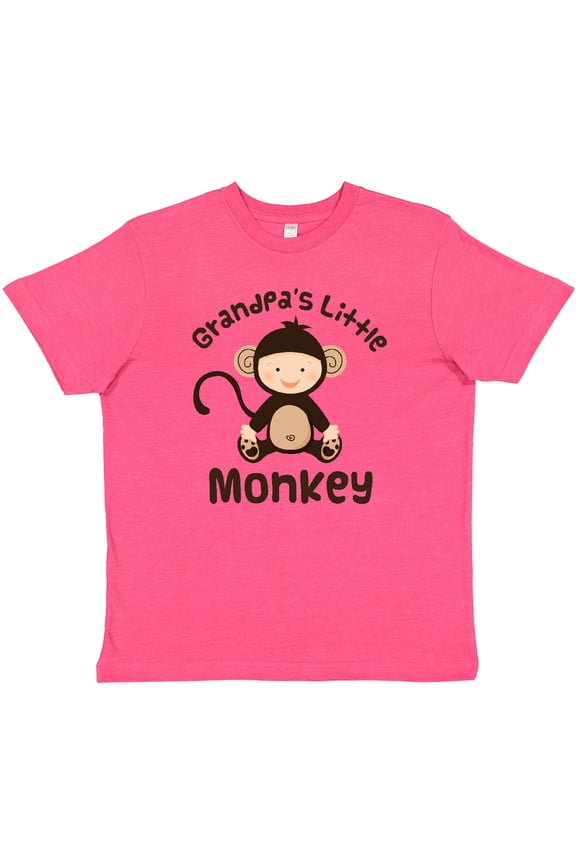 Grandpas Little Monkey Youth T-Shirt