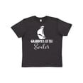 thumbnail image 1 of Inktastic Grandpas Little Sailor Grandchild Sailing Youth T-Shirt, 1 of 5