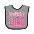 thumbnail image 1 of Inktastic Granna Girl Granddaughter Girls Baby Bib, 1 of 4
