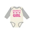thumbnail image 1 of Inktastic Granna Girl Granddaughter Girls Long Sleeve Baby Bodysuit, 1 of 5