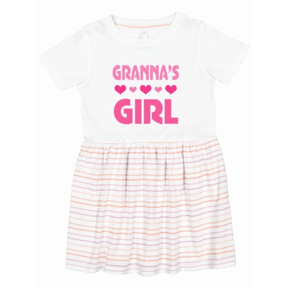Inktastic Granna Girl Granddaughter Girls Toddler Dress