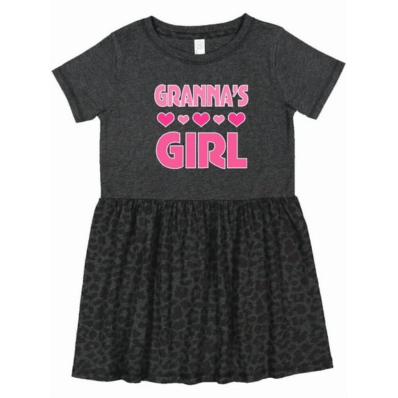 Inktastic Granna Girl Granddaughter Girls Toddler Dress
