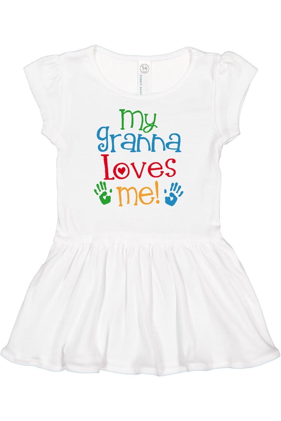 Granna Loves Me Grandkid Girls Baby Dress