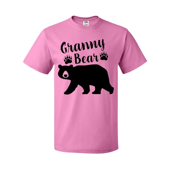 Inktastic Granny Bear in Black T-Shirt