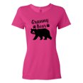 thumbnail image 1 of Inktastic Granny Bear in Black Women's T-Shirt, 1 of 5