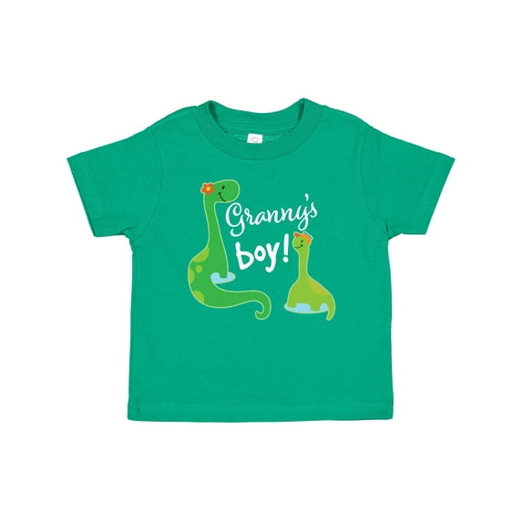 Inktastic Granny Boy Grandson Dinosaur Boys Baby T-Shirt