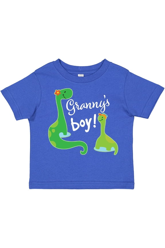Granny Boy Grandson Dinosaur Boys Toddler T-Shirt