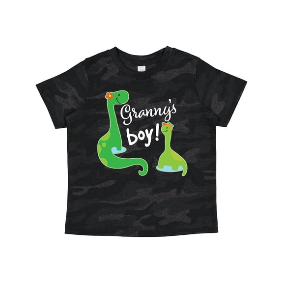 Inktastic Granny Boy Grandson Dinosaur Boys Toddler T-Shirt