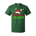 thumbnail image 1 of Inktastic Granny Claus with Christmas Santa Hat and Snowflakes T-Shirt, 1 of 5
