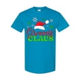 thumbnail image 1 of Inktastic Granny Claus with Christmas Santa Hat and Snowflakes T-Shirt, 1 of 5