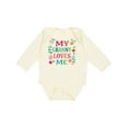 thumbnail image 1 of Inktastic Granny Loves Me Girls Girls Long Sleeve Baby Bodysuit, 1 of 5