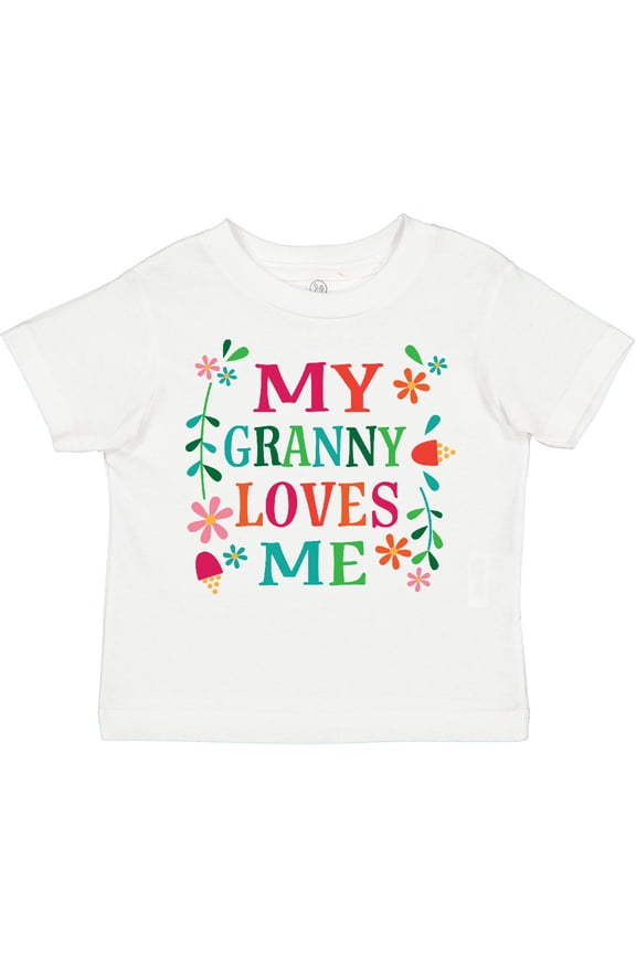Granny Loves Me Girls Girls Toddler T-Shirt