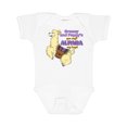 thumbnail image 1 of Inktastic Granny and Pappy's You Say? Alpaca My Bags! Boys or Girls Baby Bodysuit, 1 of 4