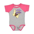 thumbnail image 1 of Inktastic Granny and Pappy's You Say? Alpaca My Bags! Boys or Girls Baby Bodysuit, 1 of 4