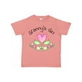 thumbnail image 1 of Inktastic Granny's Girl Heart Flowers Girls Toddler T-Shirt, 1 of 5