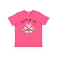 thumbnail image 1 of Inktastic Granny's Girl- Heart Flowers Youth T-Shirt, 1 of 5