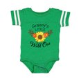 thumbnail image 1 of Inktastic Granny's Little Wild 1 with Beautiful Sunflower Boys or Girls Baby Bodysuit, 1 of 5
