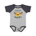 thumbnail image 1 of Inktastic Granny's Little Wild 1 with Beautiful Sunflower Boys or Girls Baby Bodysuit, 1 of 5