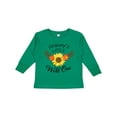 thumbnail image 1 of Inktastic Granny's Little Wild 1 with Beautiful Sunflower Boys or Girls Long Sleeve Toddler T-Shirt, 1 of 5
