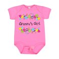 thumbnail image 1 of Inktastic Grannys Girl Bright Flowers Girls Baby Bodysuit, 1 of 5