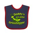 thumbnail image 1 of Inktastic Grasshopper Boys or Girls Baby Bib, 1 of 4
