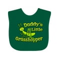 thumbnail image 1 of Inktastic Grasshopper Boys or Girls Baby Bib, 1 of 4