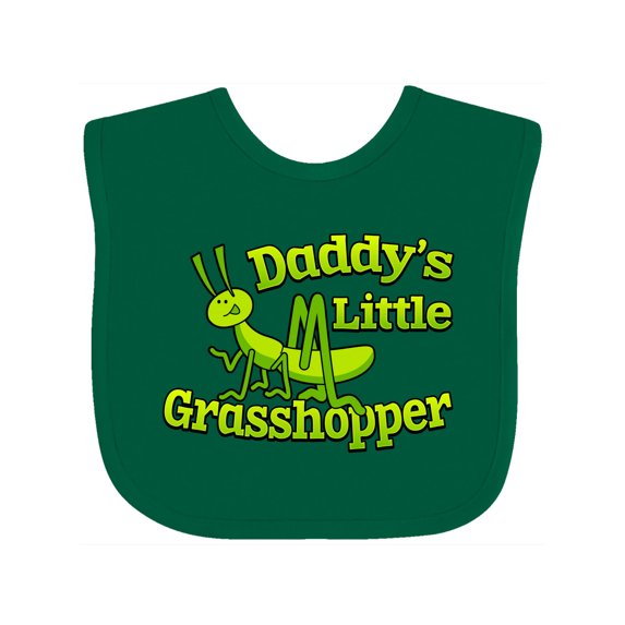 Inktastic Grasshopper Boys or Girls Baby Bib