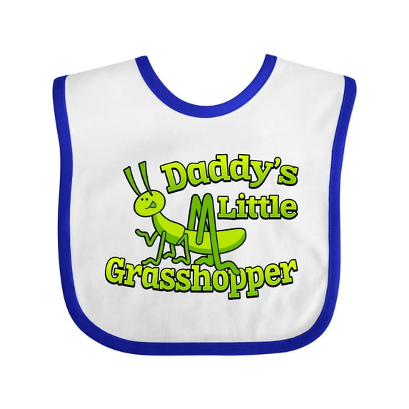 Inktastic Grasshopper Boys or Girls Baby Bib