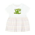 thumbnail image 1 of Inktastic Grasshopper Girls Baby Dress, 1 of 5