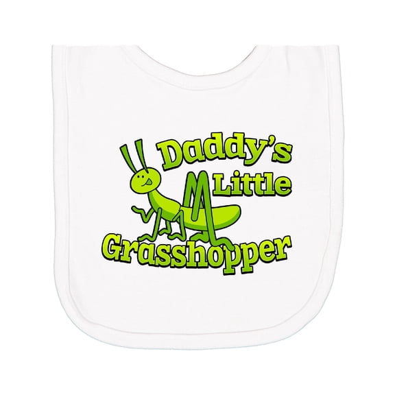 Inktastic Grasshopper Newborn Bib