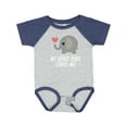 thumbnail image 1 of Inktastic Great Aunt Loves Me Elephant Boys or Girls Baby Bodysuit, 1 of 5