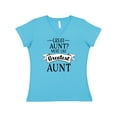 thumbnail image 1 of Inktastic Great Aunt? More Like Greatest Aunt Women's V-Neck T-Shirt, 1 of 5