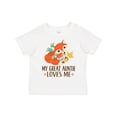 thumbnail image 1 of Inktastic Great Auntie Loves Me Fox Boys or Girls Toddler T-Shirt, 1 of 5