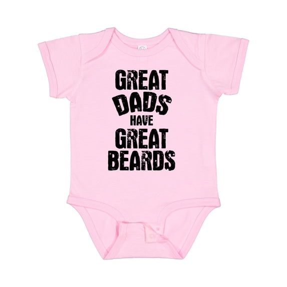 Inktastic Great Dads Have Great Beards Boys Baby Bodysuit