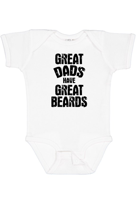 Great Dads Have Great Beards Boys Baby Bodysuit