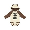 thumbnail image 1 of Inktastic Great Dads Have Great Beards Boys Long Sleeve Baby Bodysuit, 1 of 5