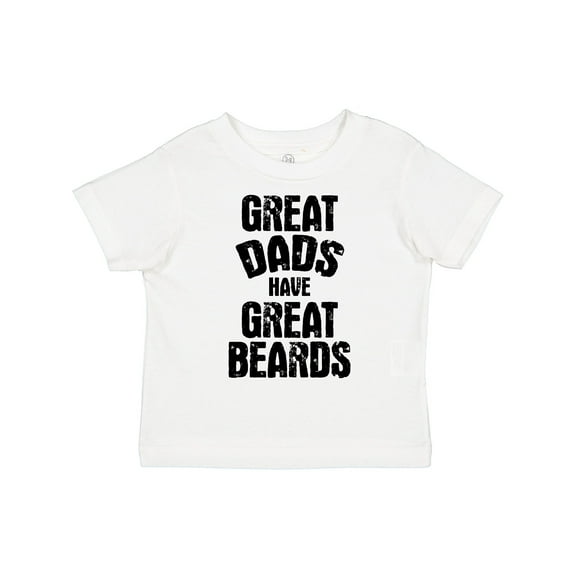 Inktastic Great Dads Have Great Beards Boys Toddler T-Shirt