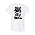 thumbnail image 1 of Inktastic Great Dads Have Great Beards T-Shirt, 1 of 5