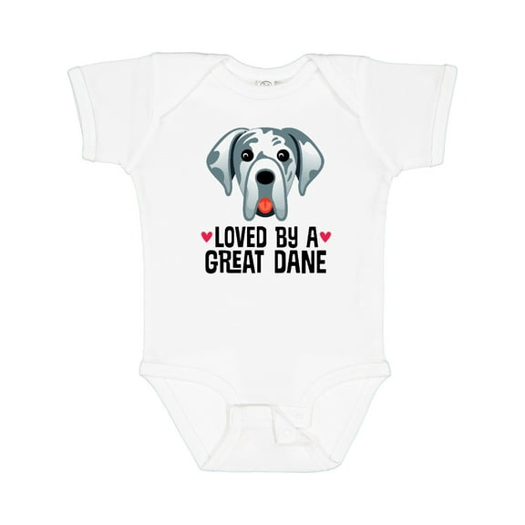 Inktastic Great Dane Dog Lover Boys or Girls Baby Bodysuit