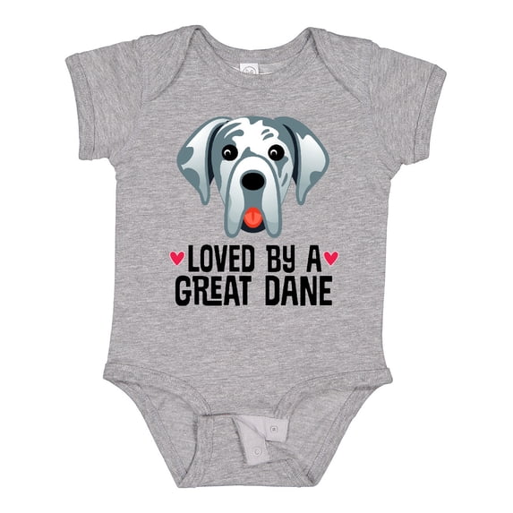 Inktastic Great Dane Dog Lover Boys or Girls Baby Bodysuit