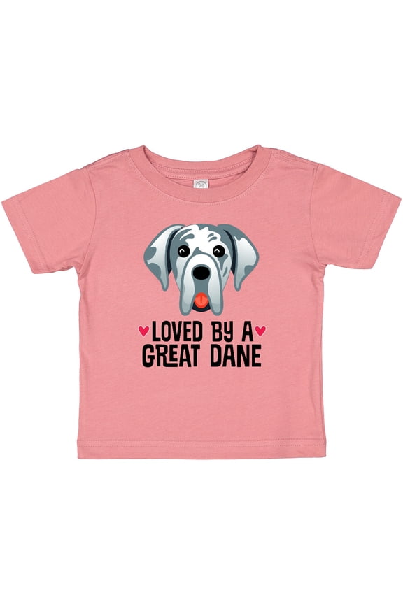 Great Dane Dog Lover Boys or Girls Baby T-Shirt