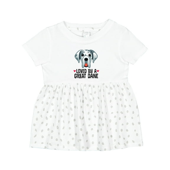 Inktastic Great Dane Dog Lover Girls Baby Dress