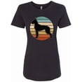 thumbnail image 1 of Inktastic Great Dane Dog Retro Sunset Women's T-Shirt, 1 of 5