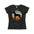thumbnail image 1 of Inktastic Great Dane Dog Retro Sunset Women's T-Shirt, 1 of 5
