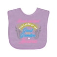 thumbnail image 1 of Inktastic Great Granddaughter Great Grandpa Girls Baby Bib, 1 of 4
