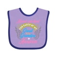 thumbnail image 1 of Inktastic Great Granddaughter Great Grandpa Girls Baby Bib, 1 of 4