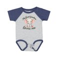 thumbnail image 1 of Inktastic Great Grandma Loves Me Boys or Girls Baby Bodysuit, 1 of 5