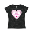 thumbnail image 1 of Inktastic Great Grandma Pink Valentine Hearts Women's T-Shirt, 1 of 5